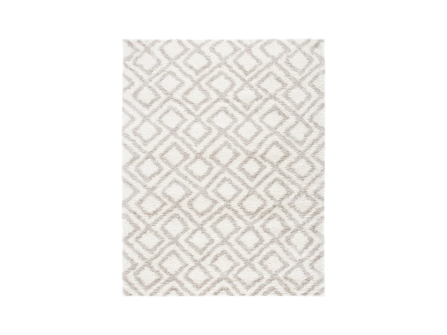 Tapis Neutre/Blanc 201 X 279 cm - Fabricio