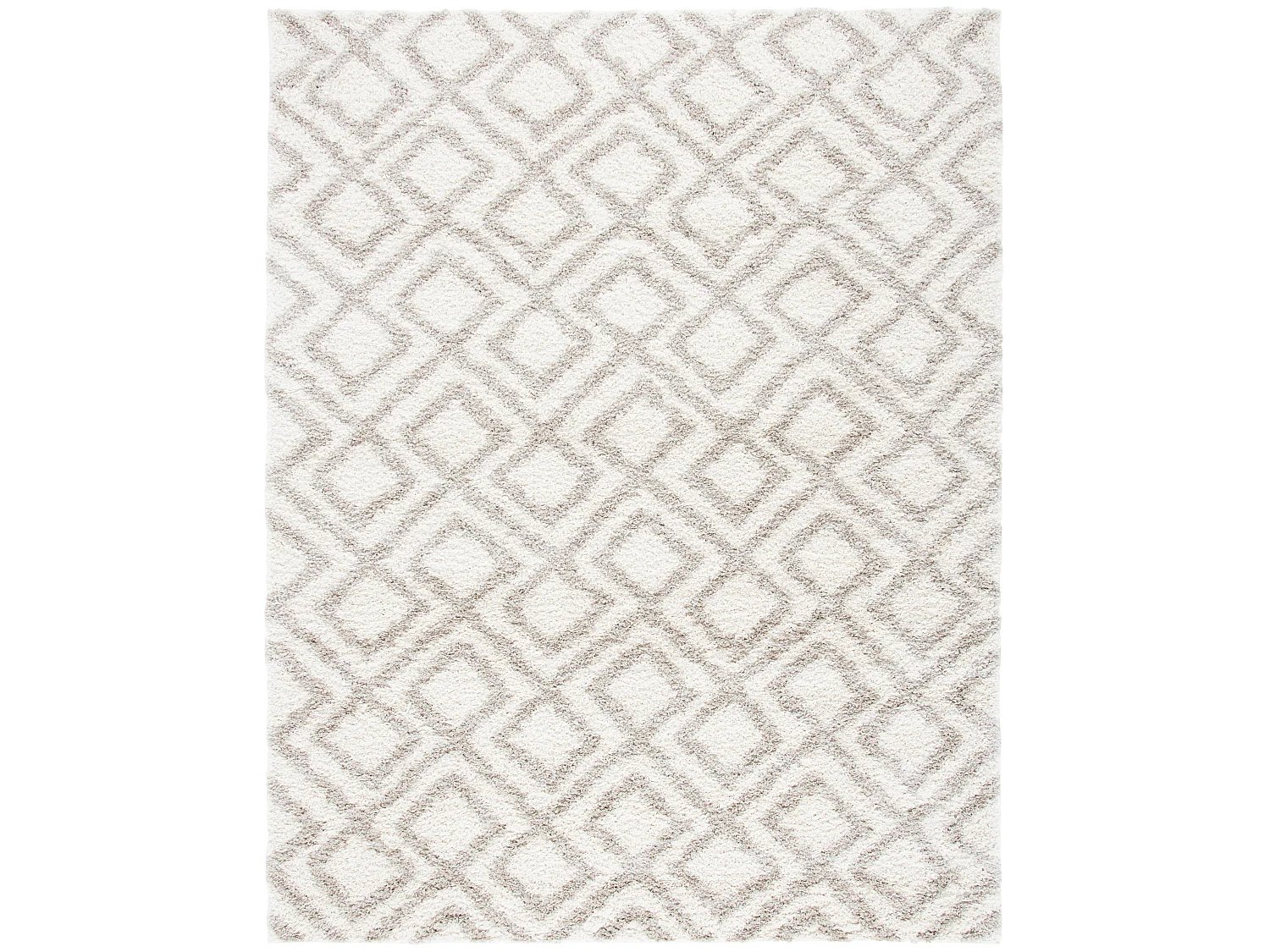 Tapis Neutre/Blanc 201 X 279 cm - Fabricio
