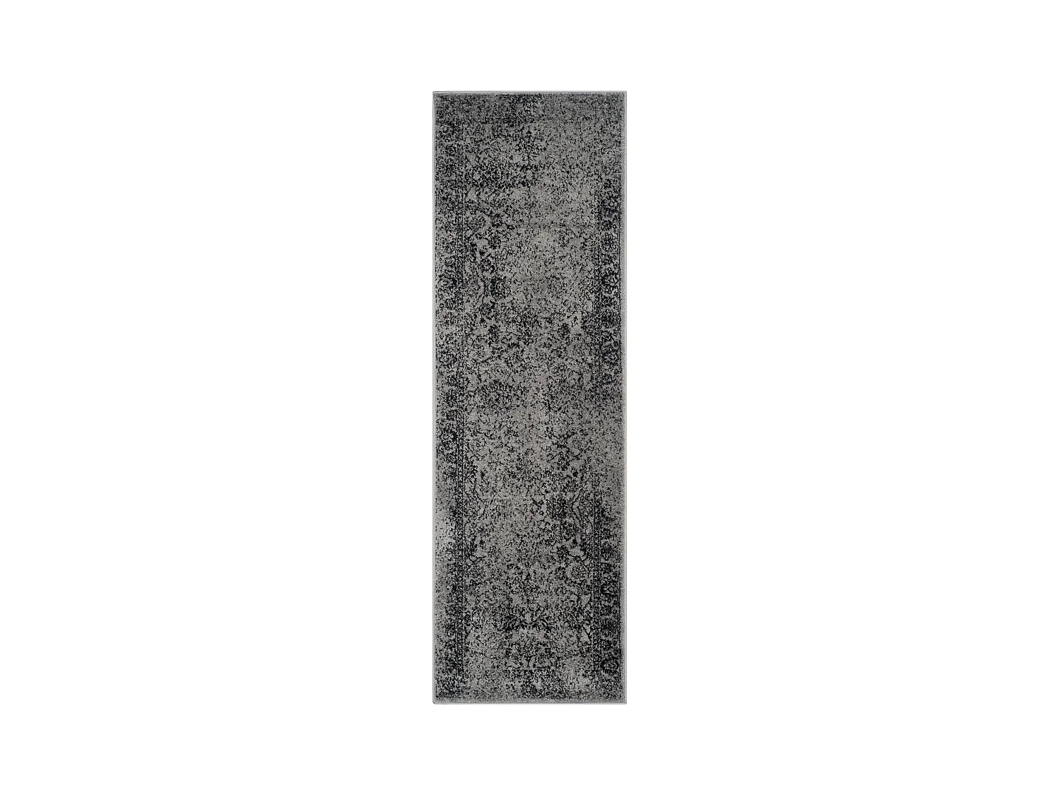 Tapis Gris/Noir 76 X 244 cm - Lucinda