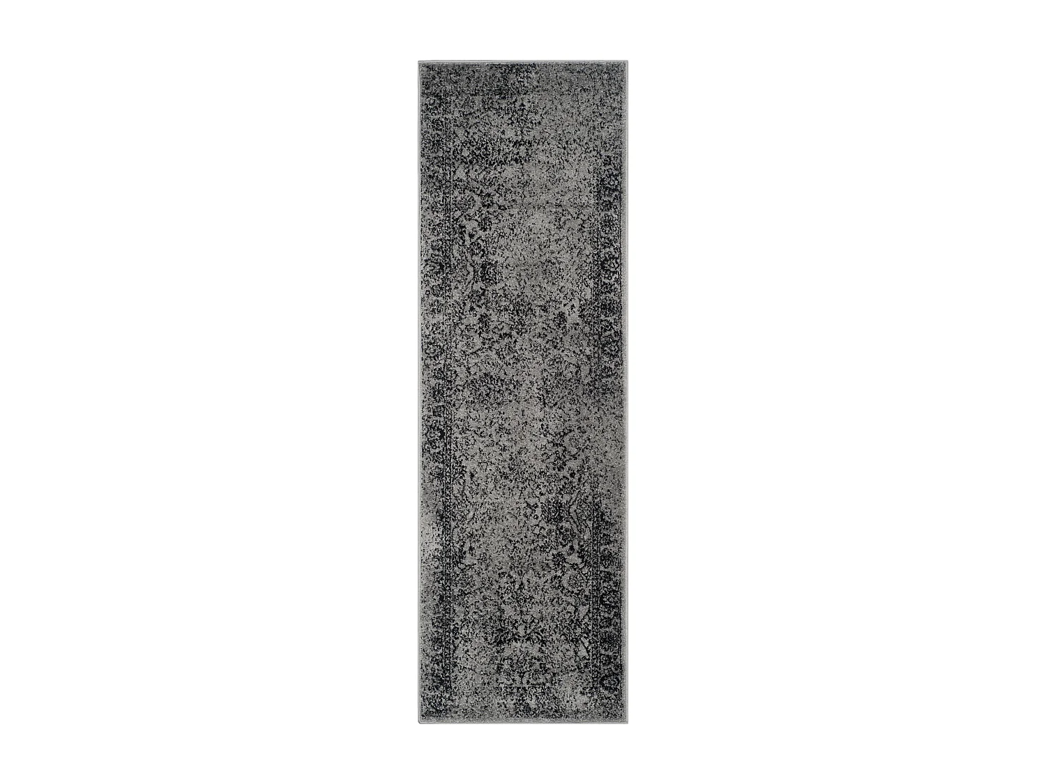 Tapis Gris/Noir 76 X 244 cm - Lucinda