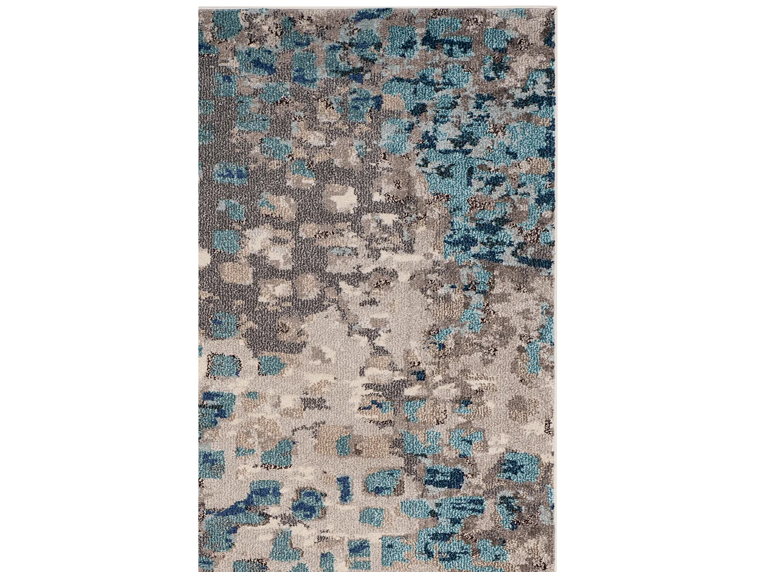 Tapis Gris/Bleu 122 X 170 cm - Alec