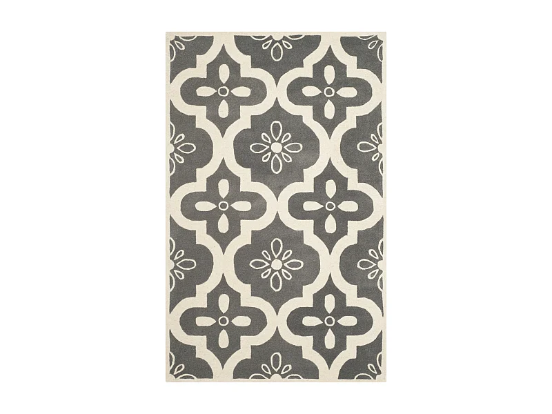 Tapis Gris/Neutre 152 X 244 cm - Jessie