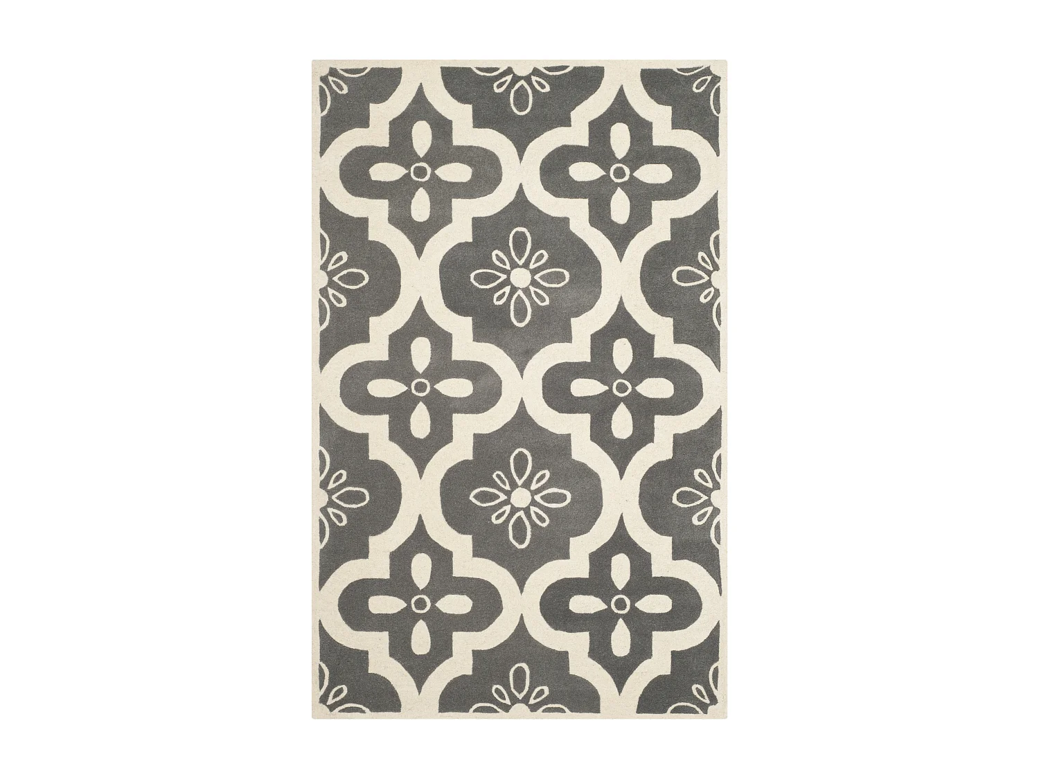 Tapis Gris/Neutre 152 X 244 cm - Jessie