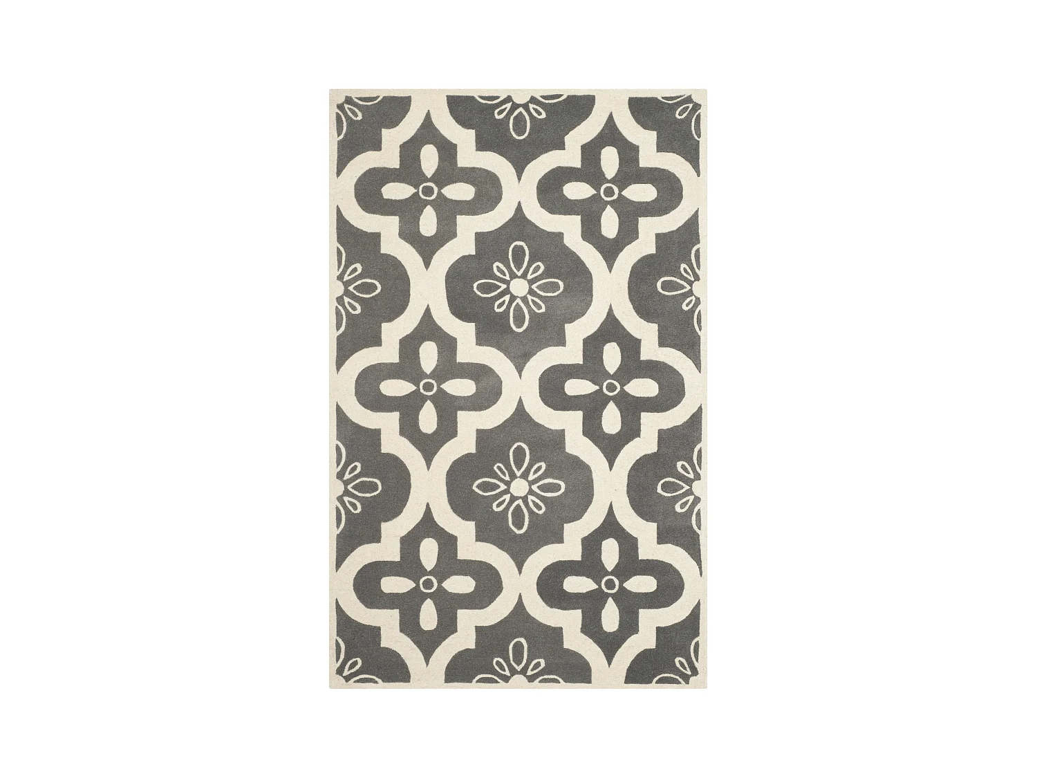 Tapis Gris/Neutre 152 X 244 cm - Jessie