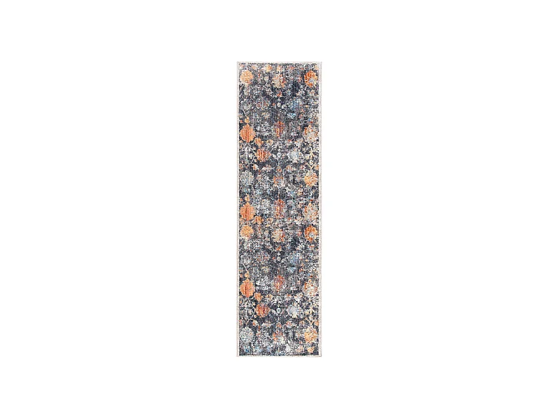 Tapis Gris/Multicolore 69 X 244 cm - Kasandra