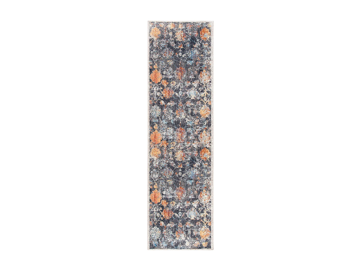 Tapis Gris/Multicolore 69 X 244 cm - Kasandra