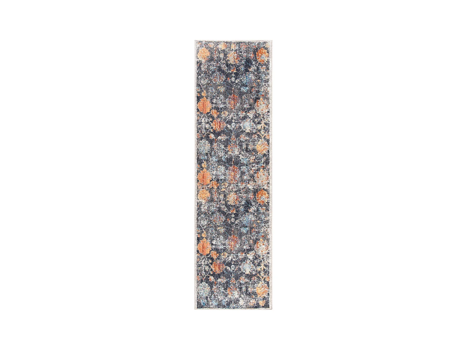 Tapis Gris/Multicolore 69 X 244 cm - Kasandra