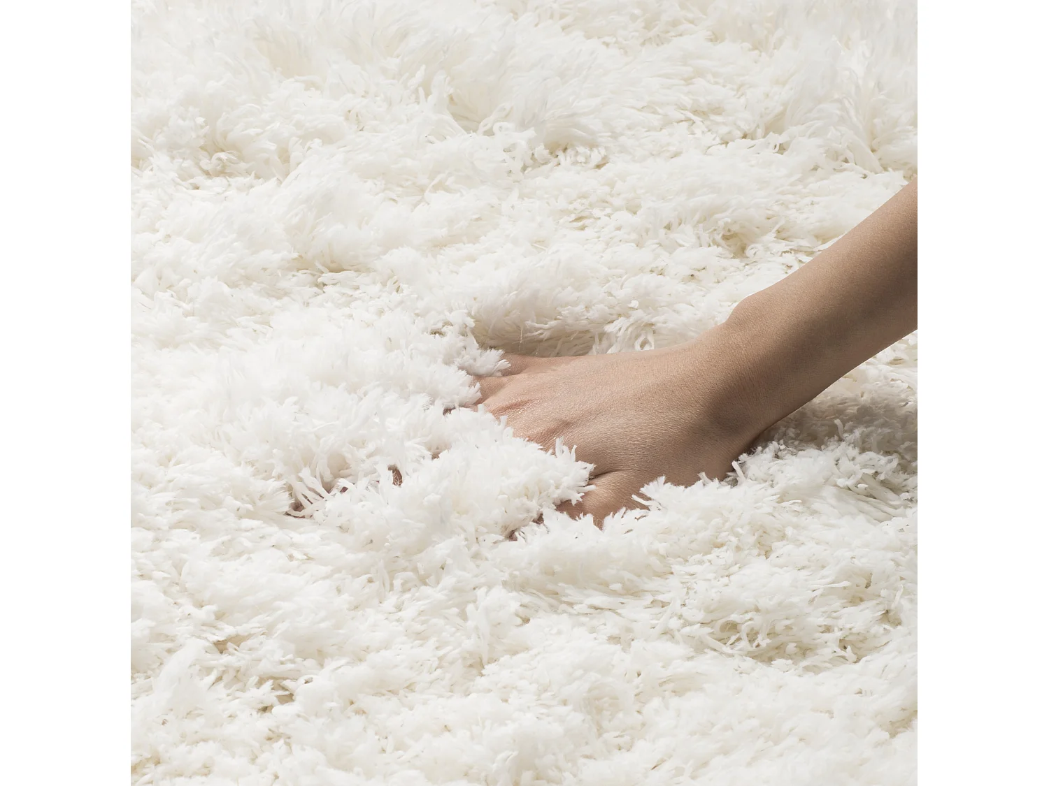 Tapis Blanc 122 X 183 cm - Bibi