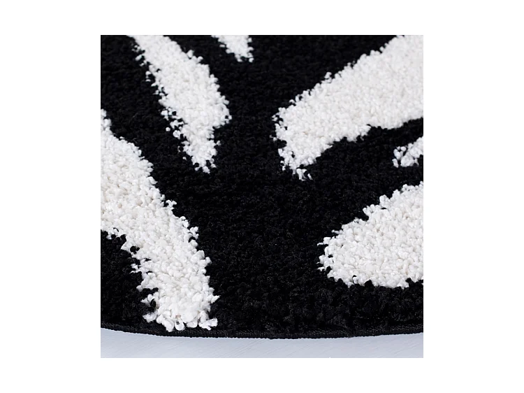 Tapis Ivoire/Noir 122 X 122 cm - Nottington