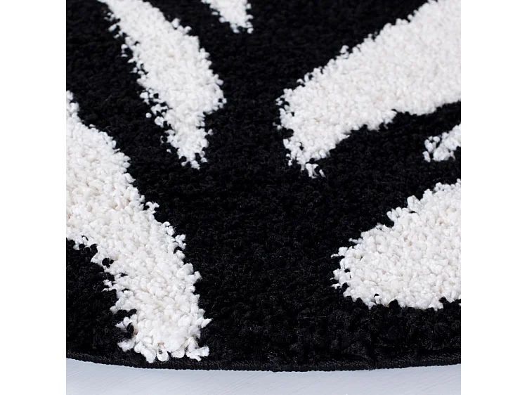 Tapis Ivoire/Noir 122 X 122 cm - Nottington