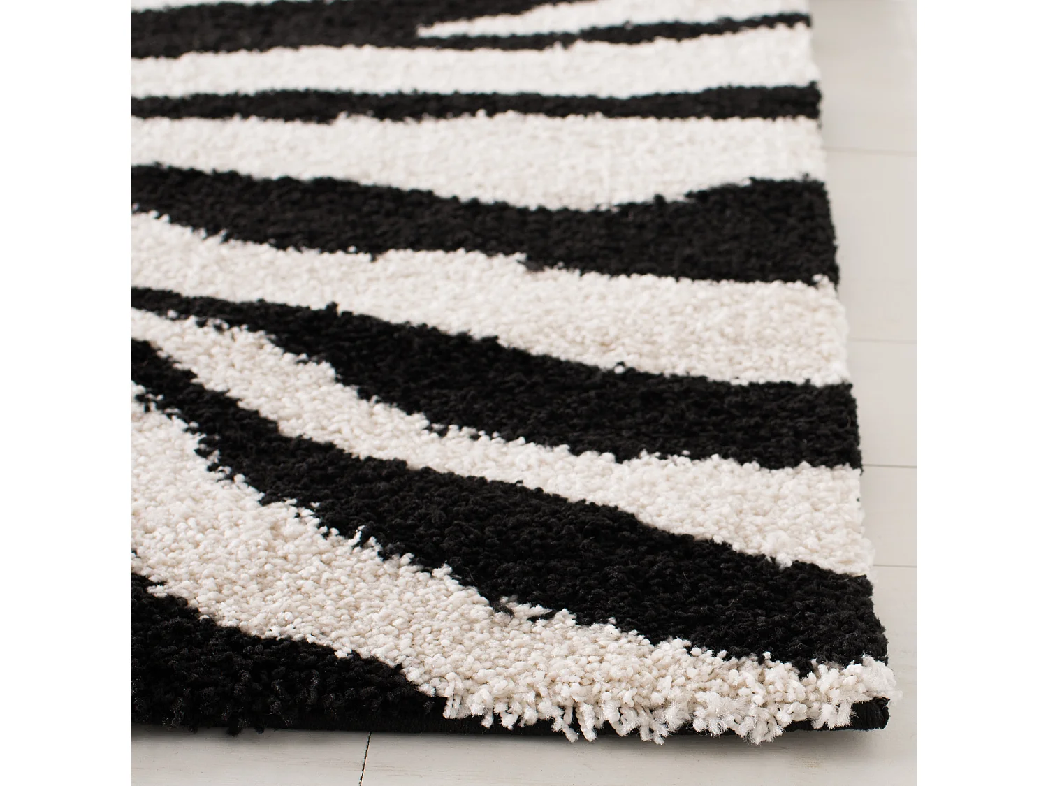 Tapis Ivoire/Noir 122 X 122 cm - Nottington