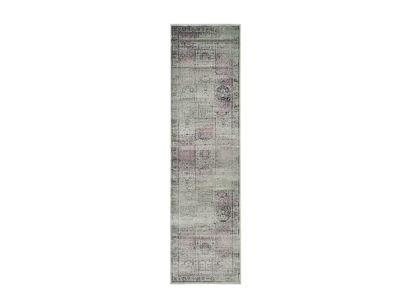Tapis Violet/Gris 66 X 244 cm - Suri
