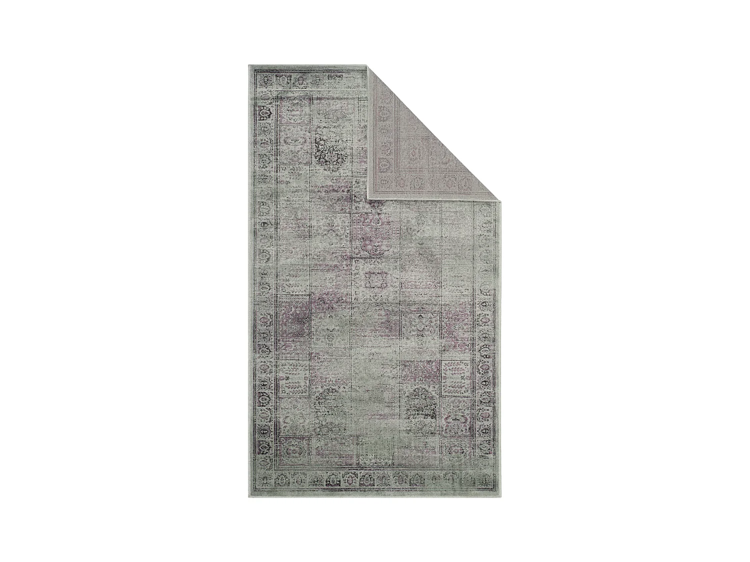 Tapis Violet/Gris 66 X 244 cm - Suri