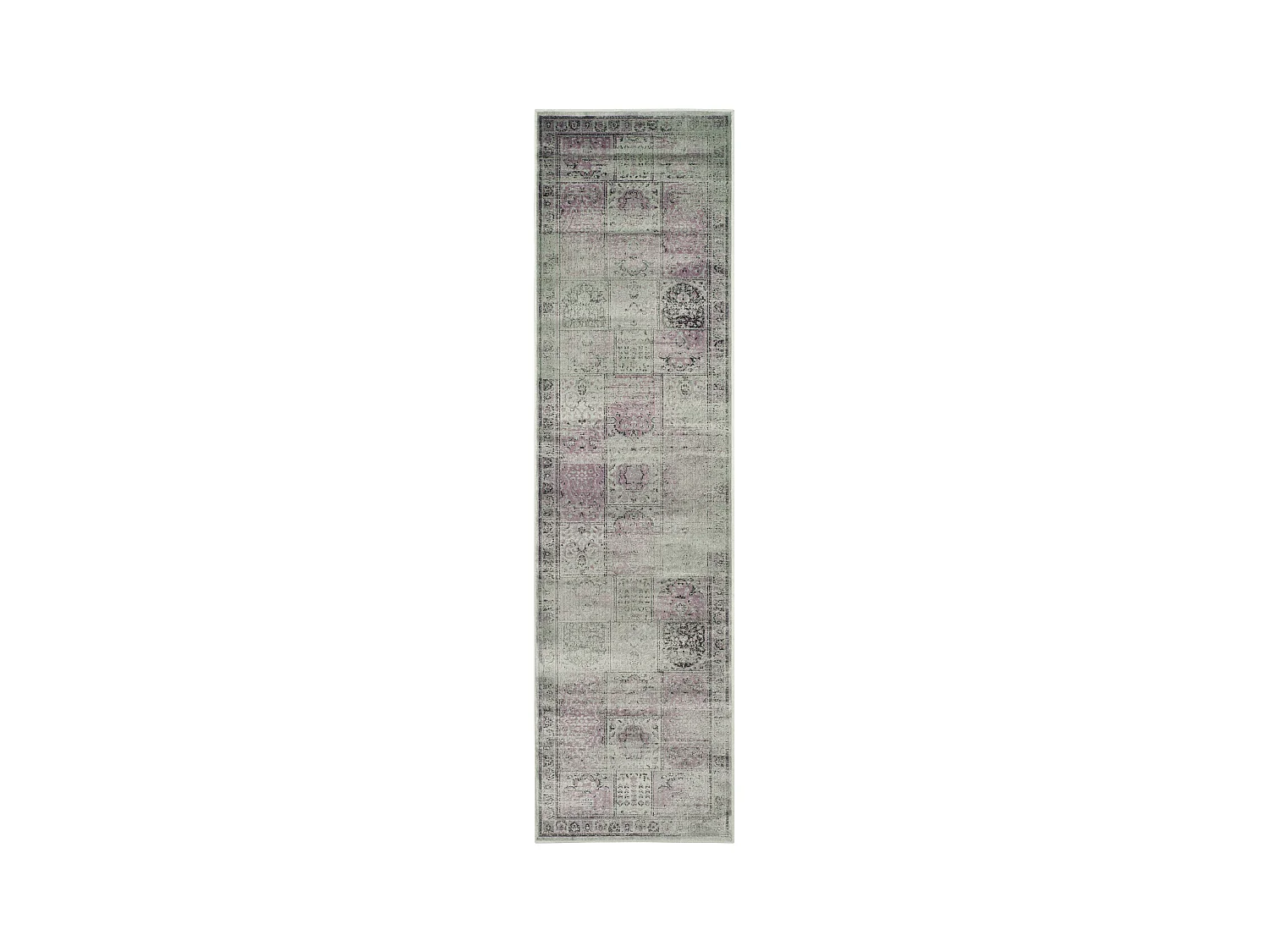 Tapis Violet/Gris 66 X 244 cm - Suri