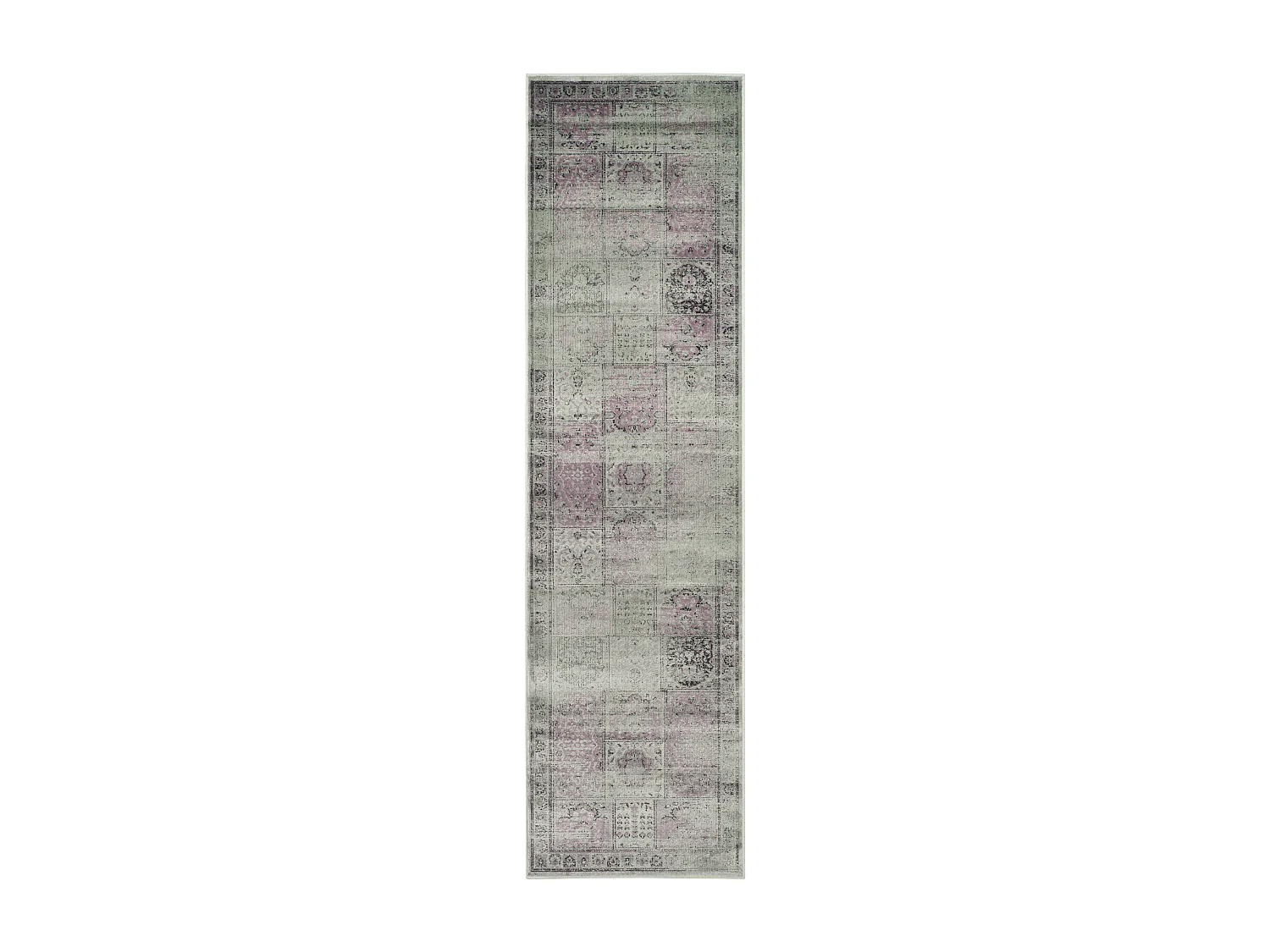 Tapis Violet/Gris 66 X 244 cm - Suri