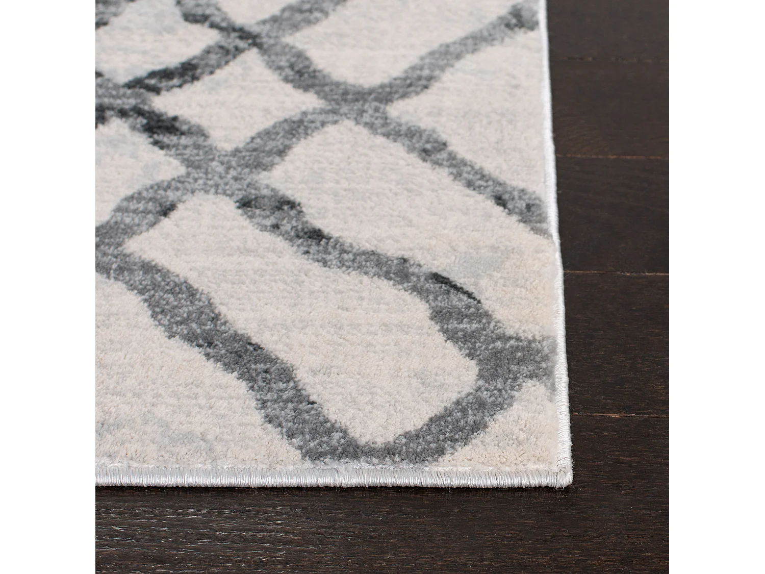 Tapis Neutre/Gris 122 X 183 cm - Sylvia