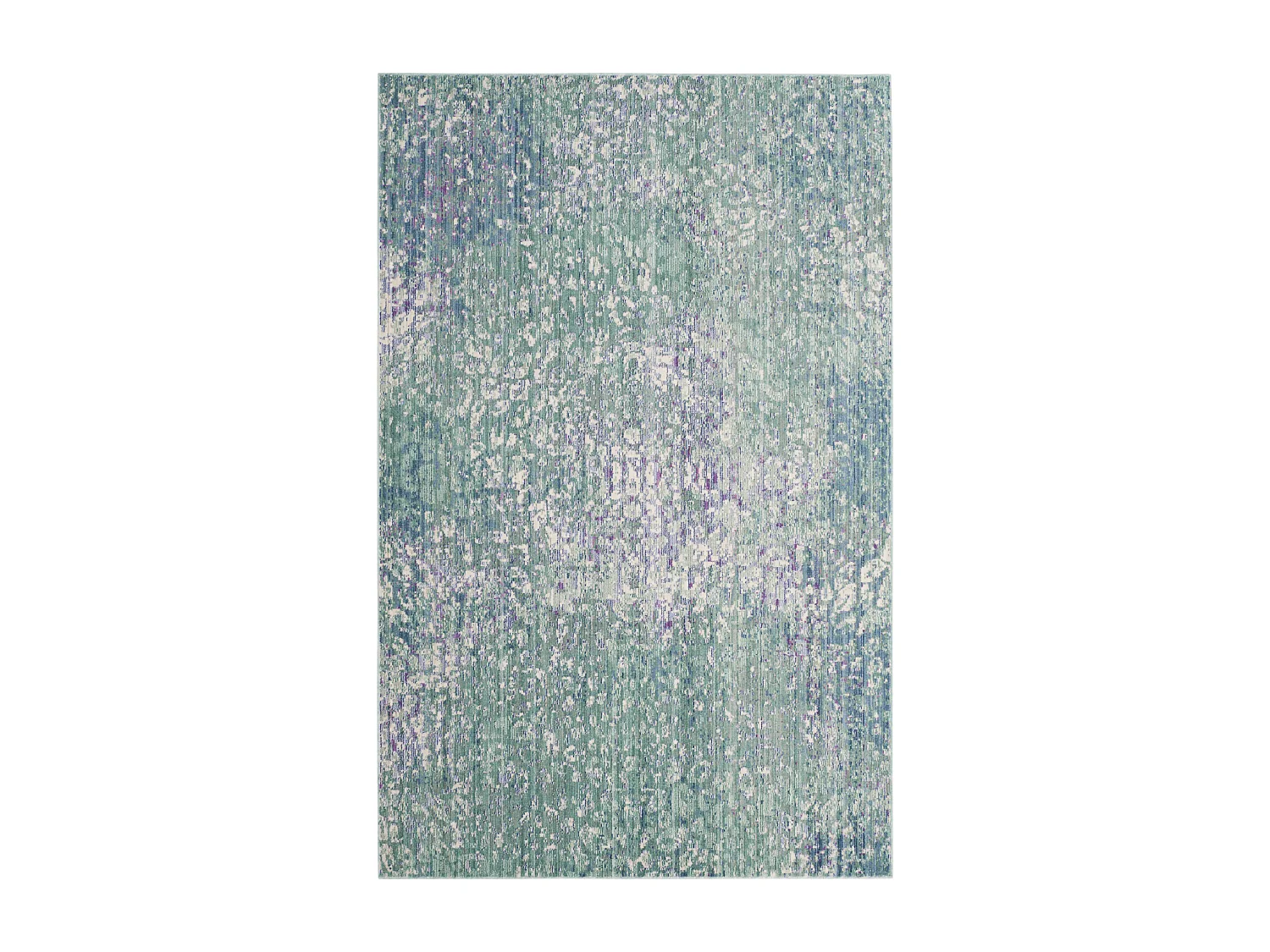 Tapis Bleu/Multicolore 91 X 152 cm - Steller