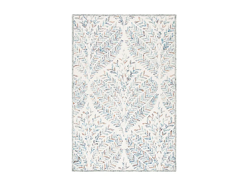 Tapis Ivoire/Bleu 91 X 152 cm - Meara