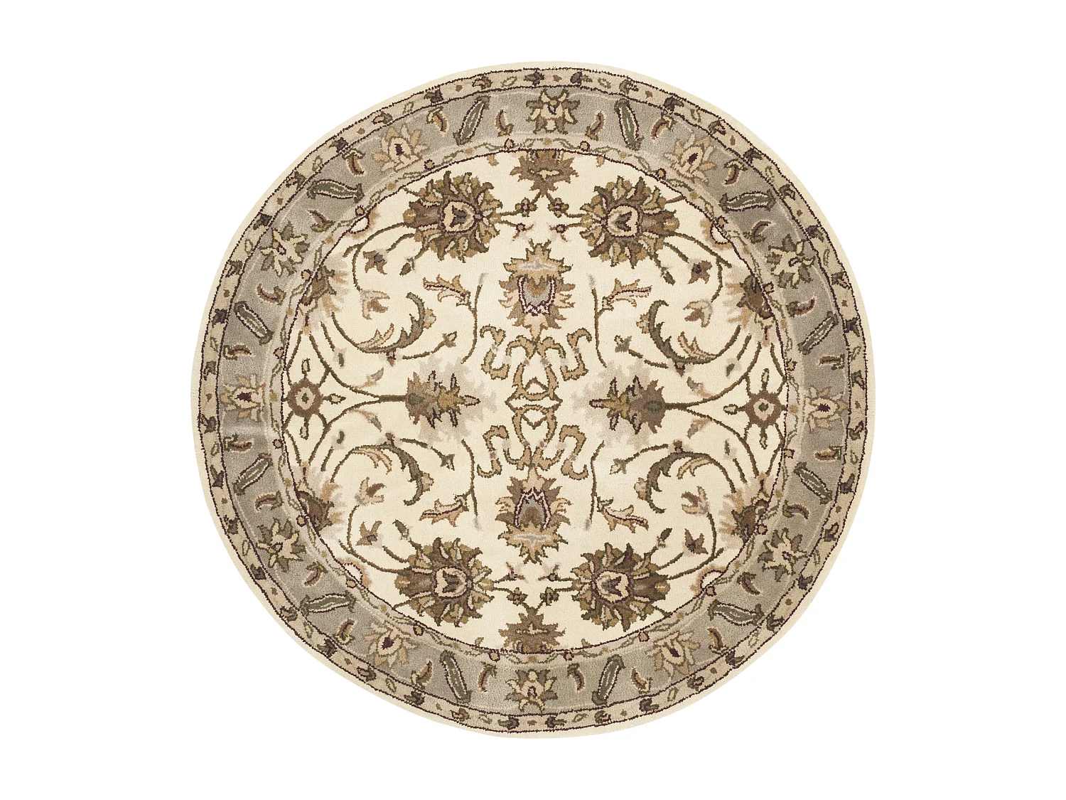 Tapis Blanc 152 X 152 cm - Ozgenur