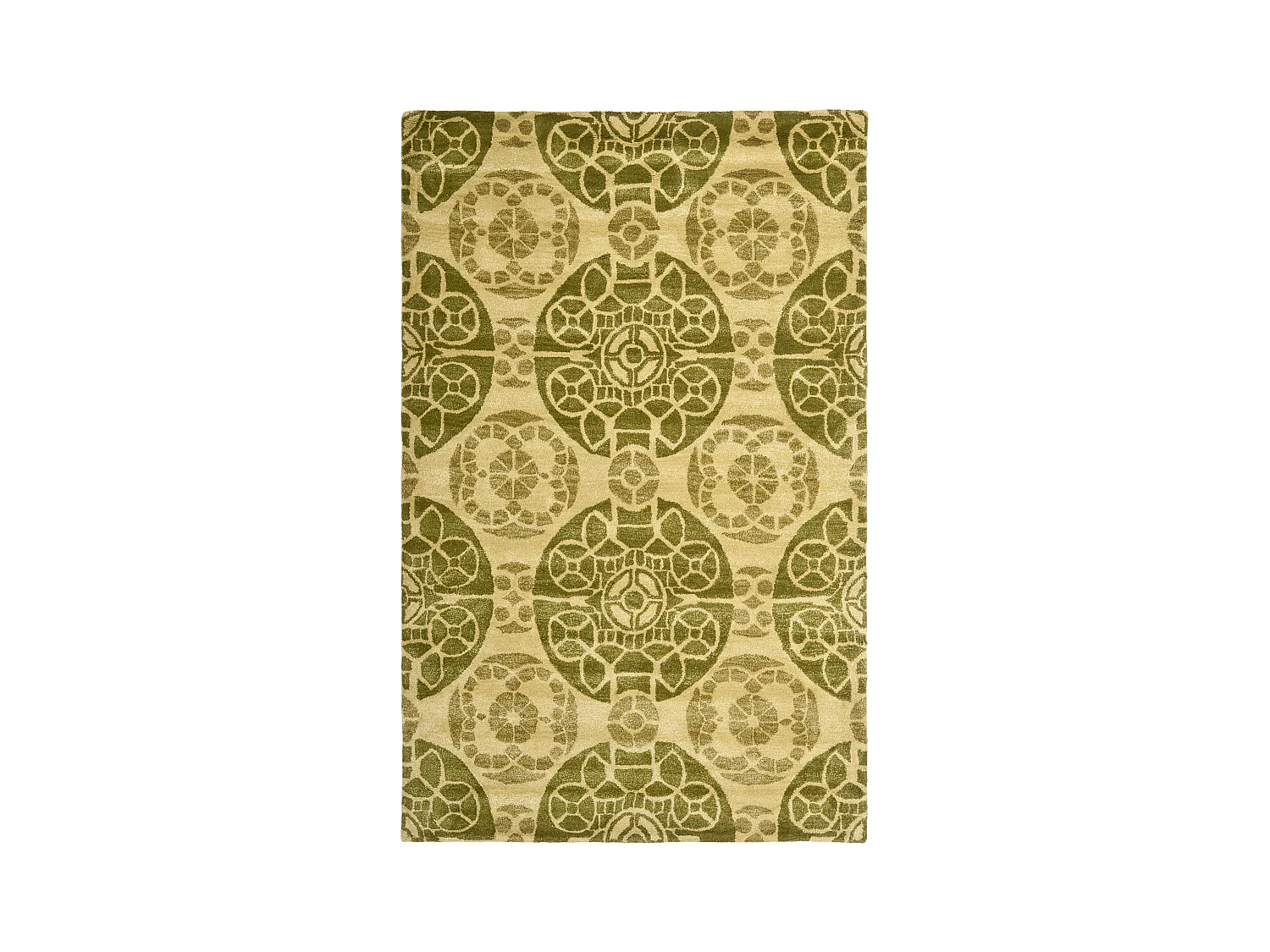 Tapis Neutre/Vert 152 X 244 cm - Mali