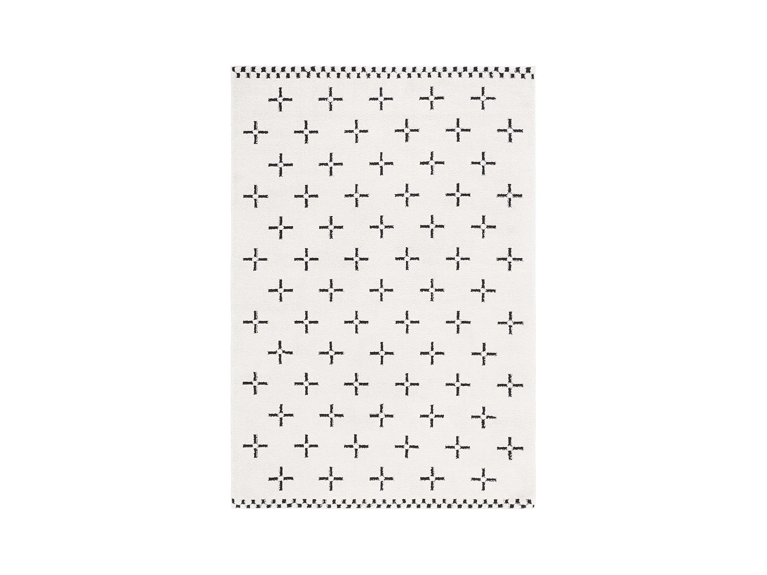 Tapis Ivoire/Noir 122 X 183 cm - Imogen
