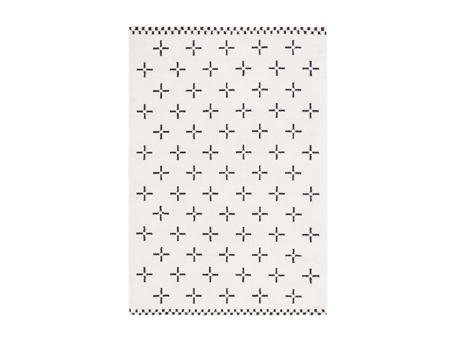 Tapis Ivoire/Noir 122 X 183 cm - Imogen