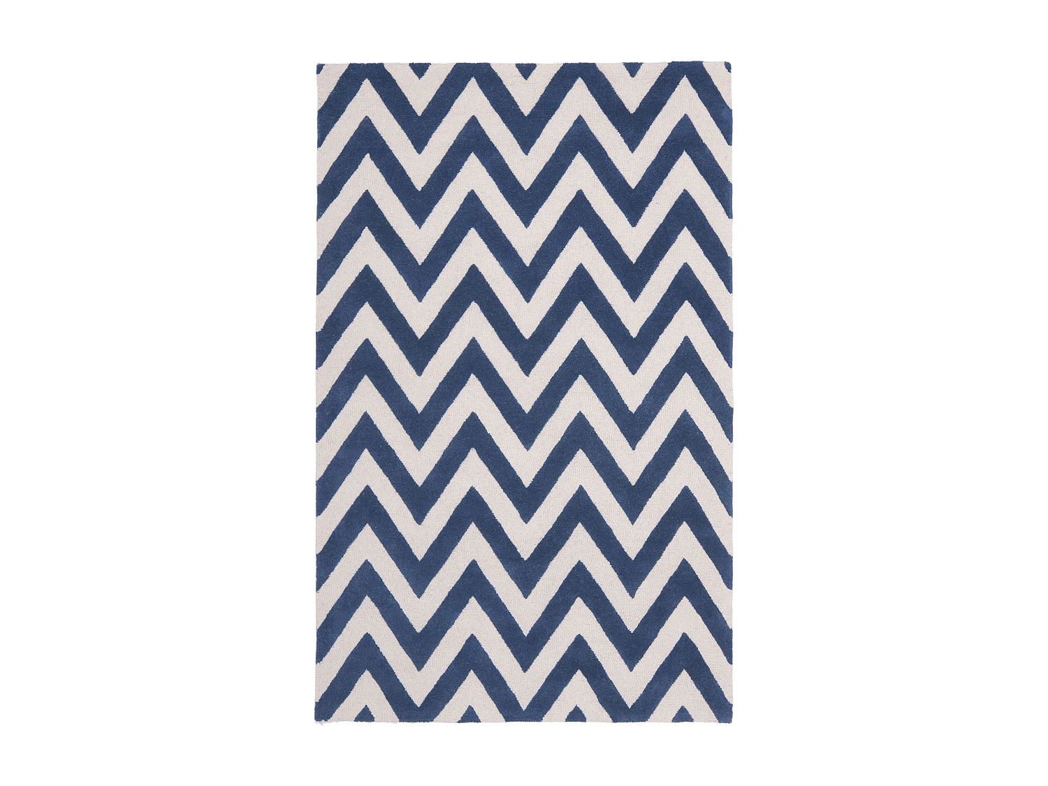 Tapis Bleu Marine/Neutre 122 X 183 cm - Stella