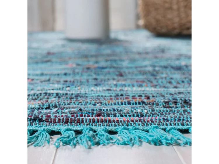 Tapis Bleu/Multicolore 122 X 183 cm - Elena
