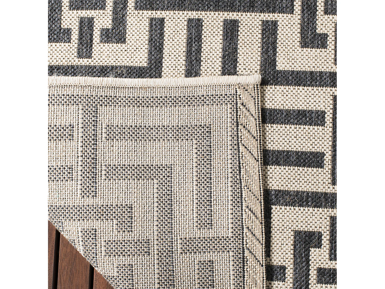 Tapis Neutre/Noir 155 X 229 cm - Lipari