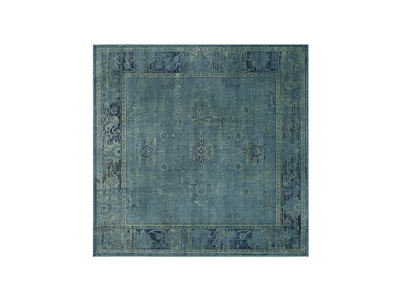 Tapis Bleu/Multicolore 183 X 183 cm - Peri
