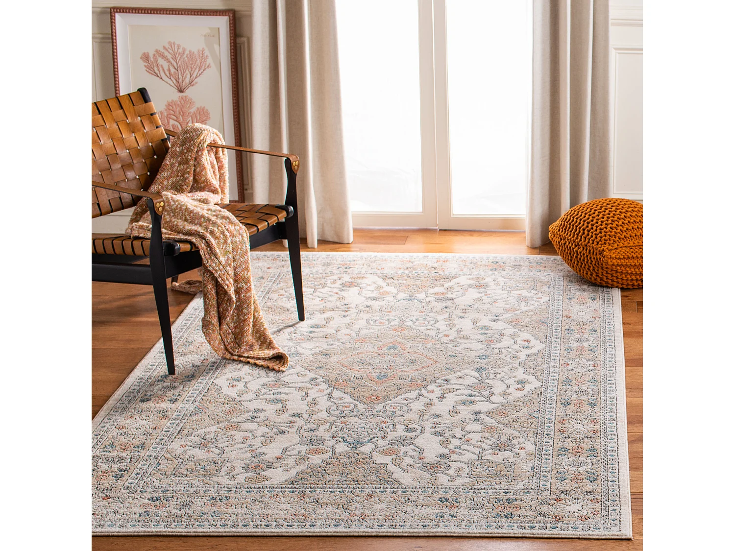 Tapis Gris/Neutre 155 X 229 cm - Raegan