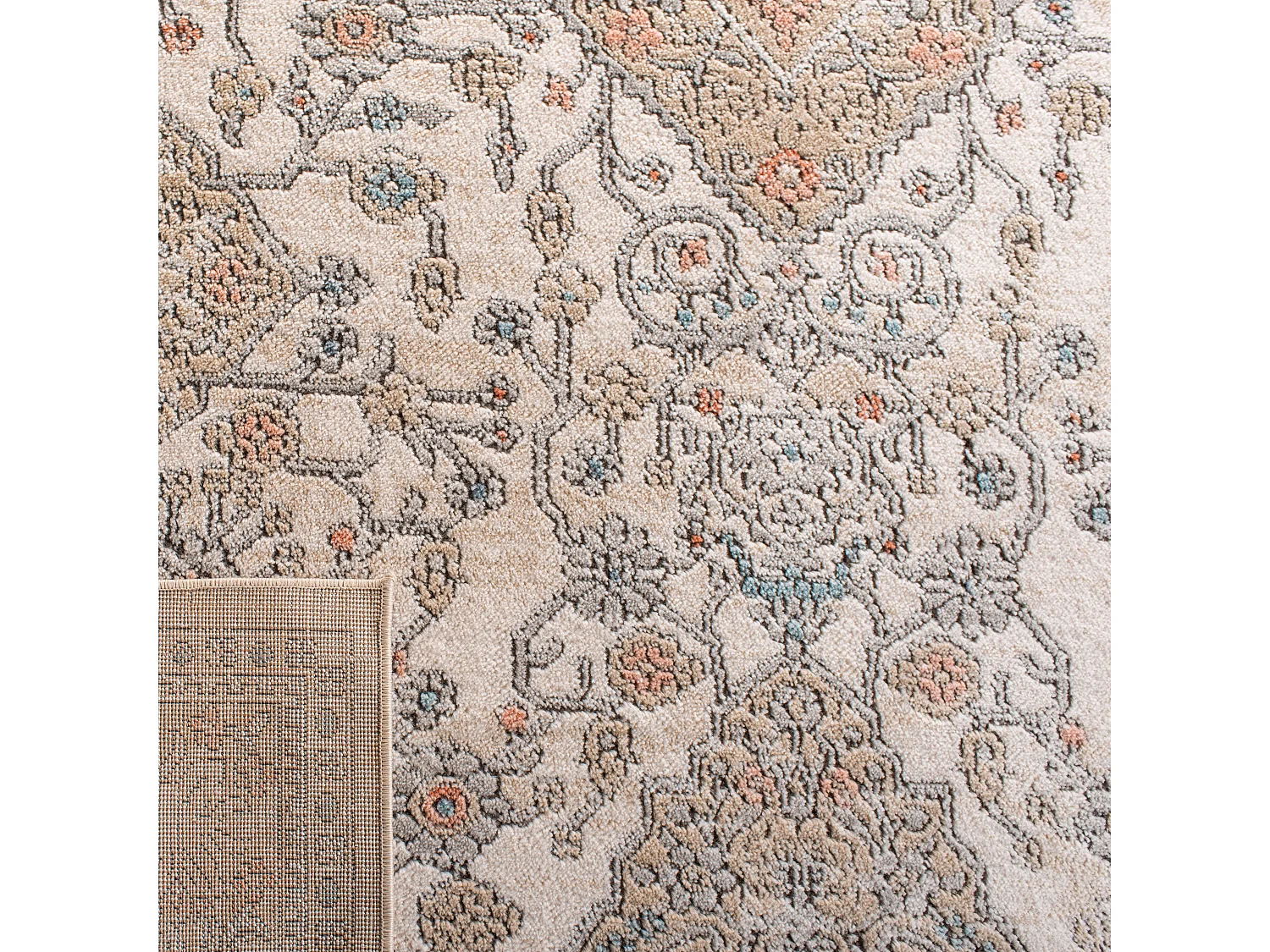 Tapis Gris/Neutre 155 X 229 cm - Raegan