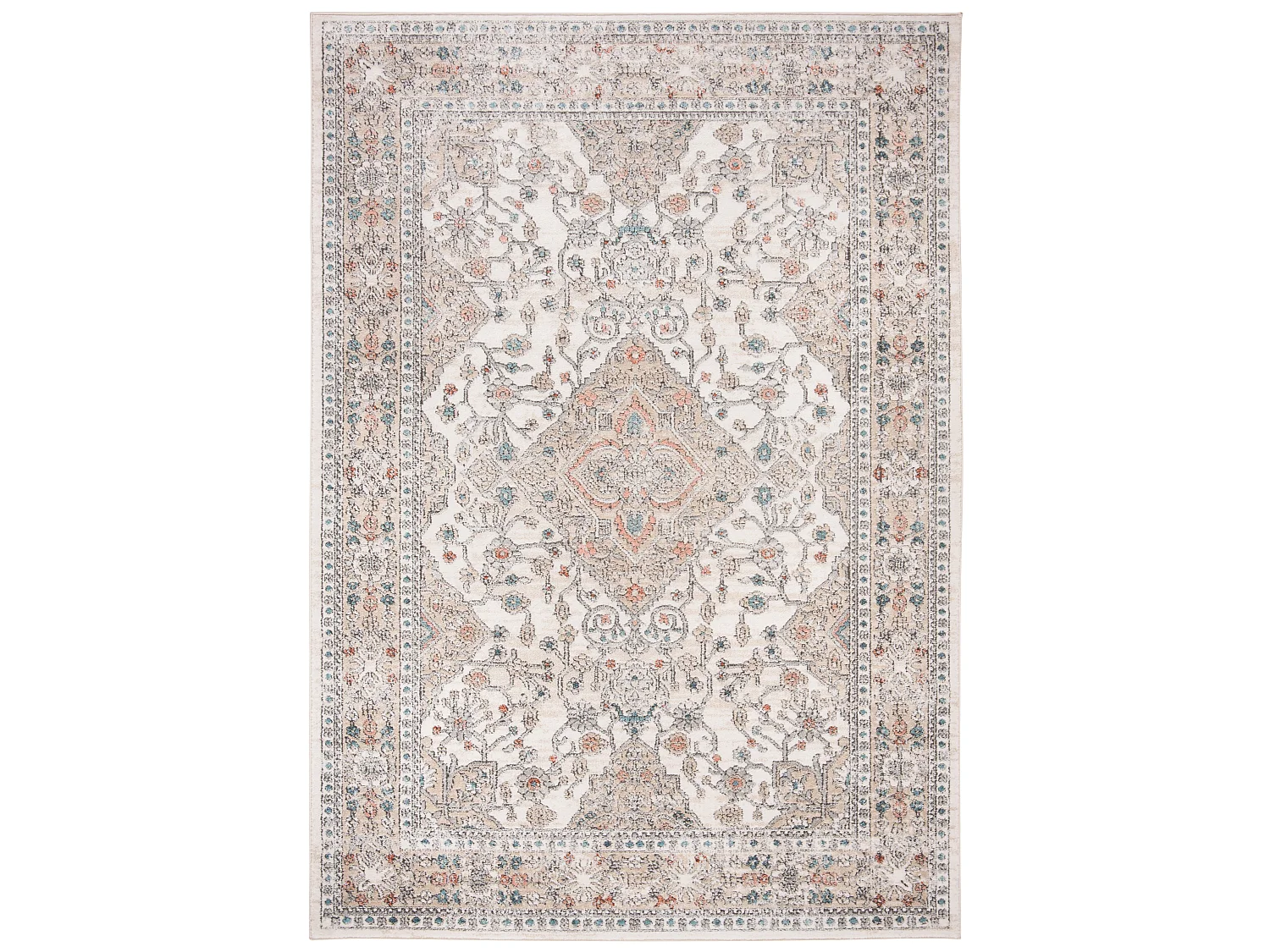 Tapis Gris/Neutre 155 X 229 cm - Raegan