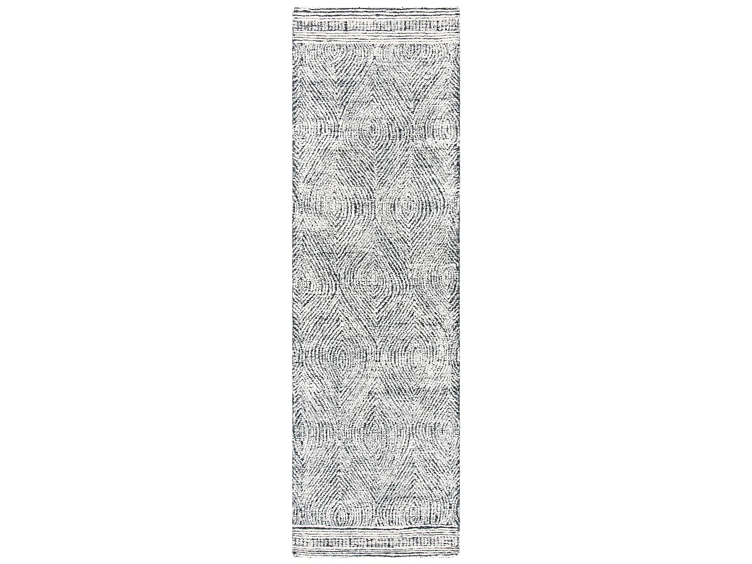 Tapis Ivoire/Fusain 69 X 122 cm - Alaska