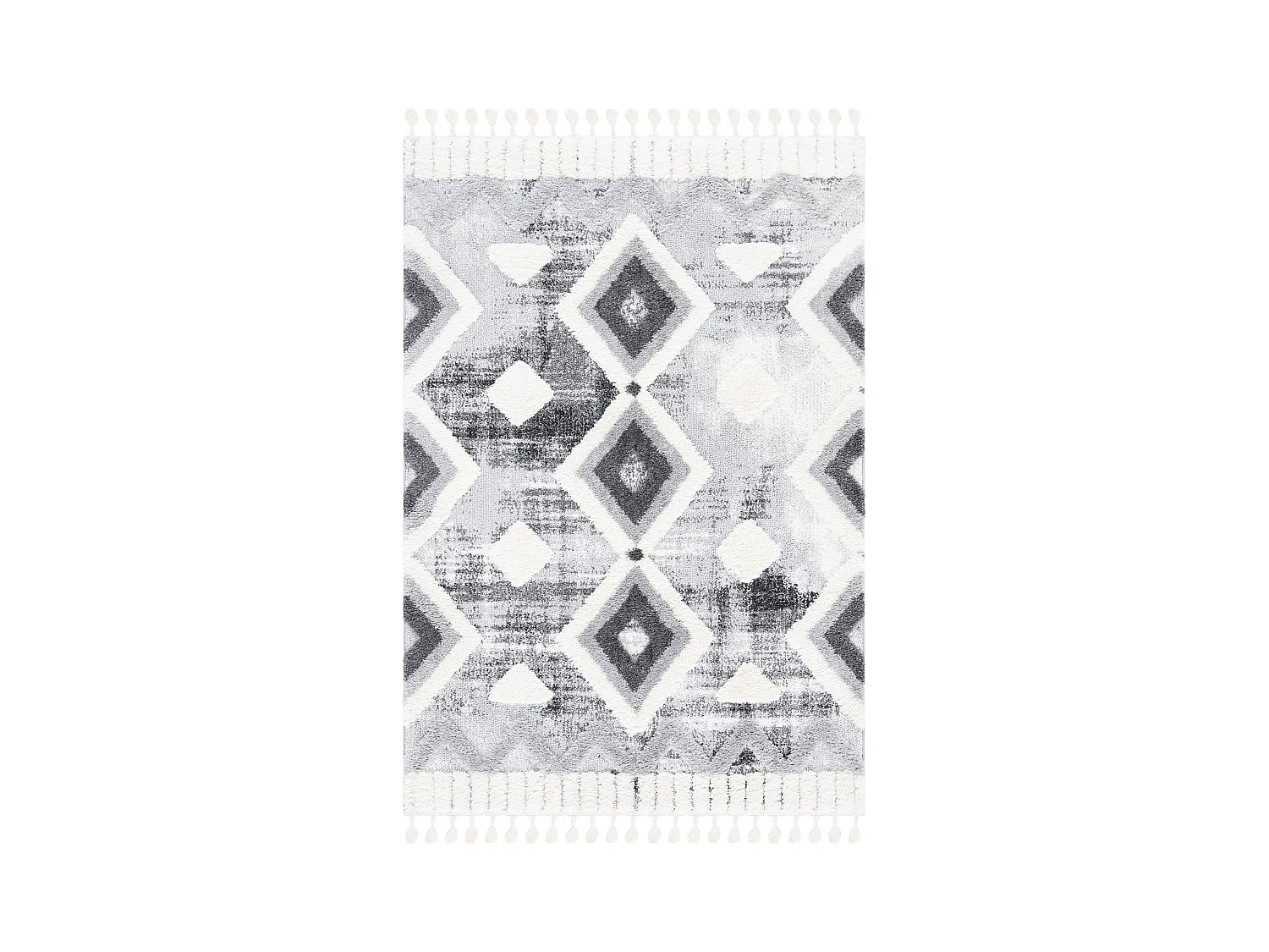 Tapis Gris/Neutre 122 X 183 cm - Aya