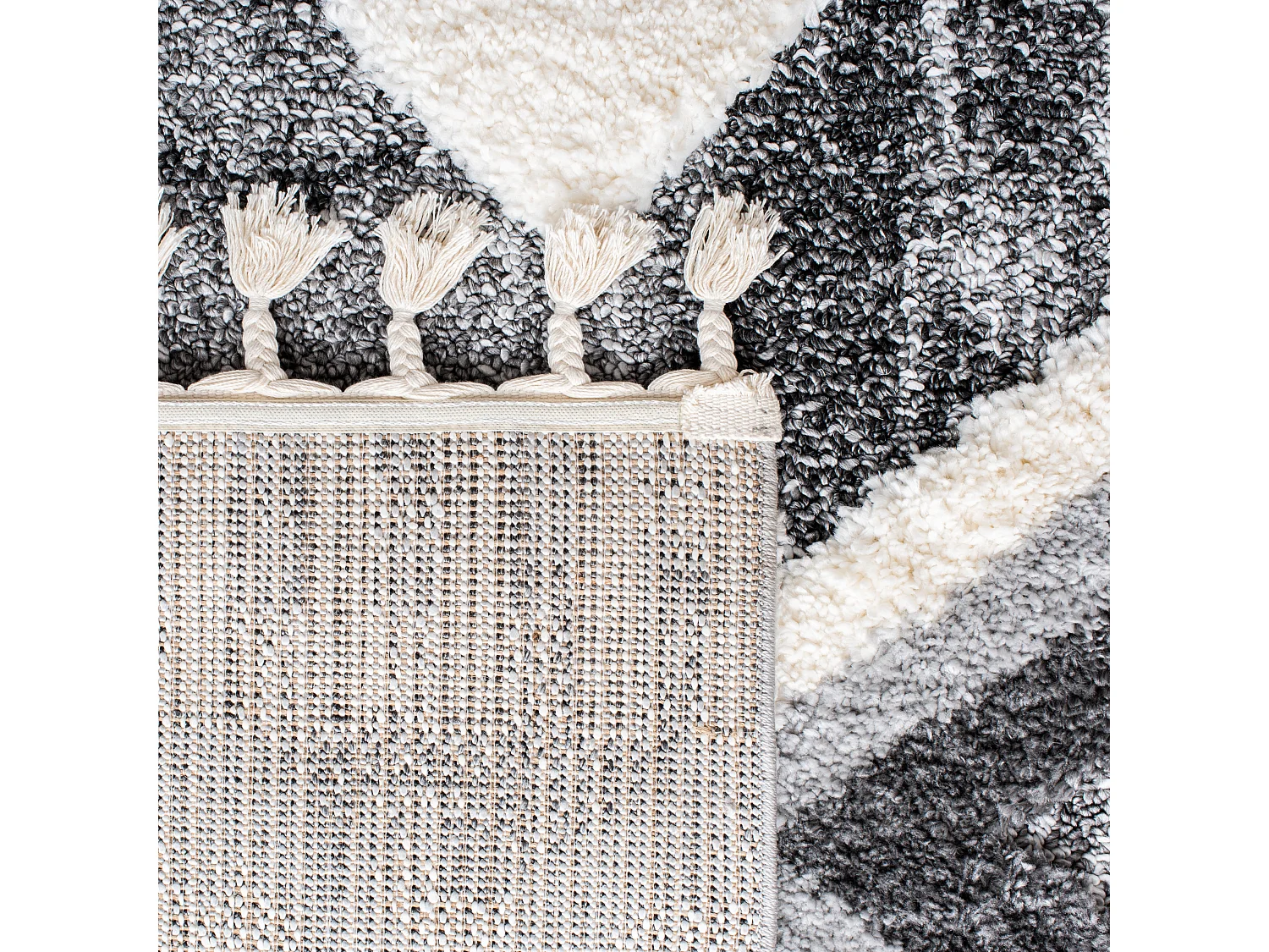 Tapis Gris/Neutre 122 X 183 cm - Aya