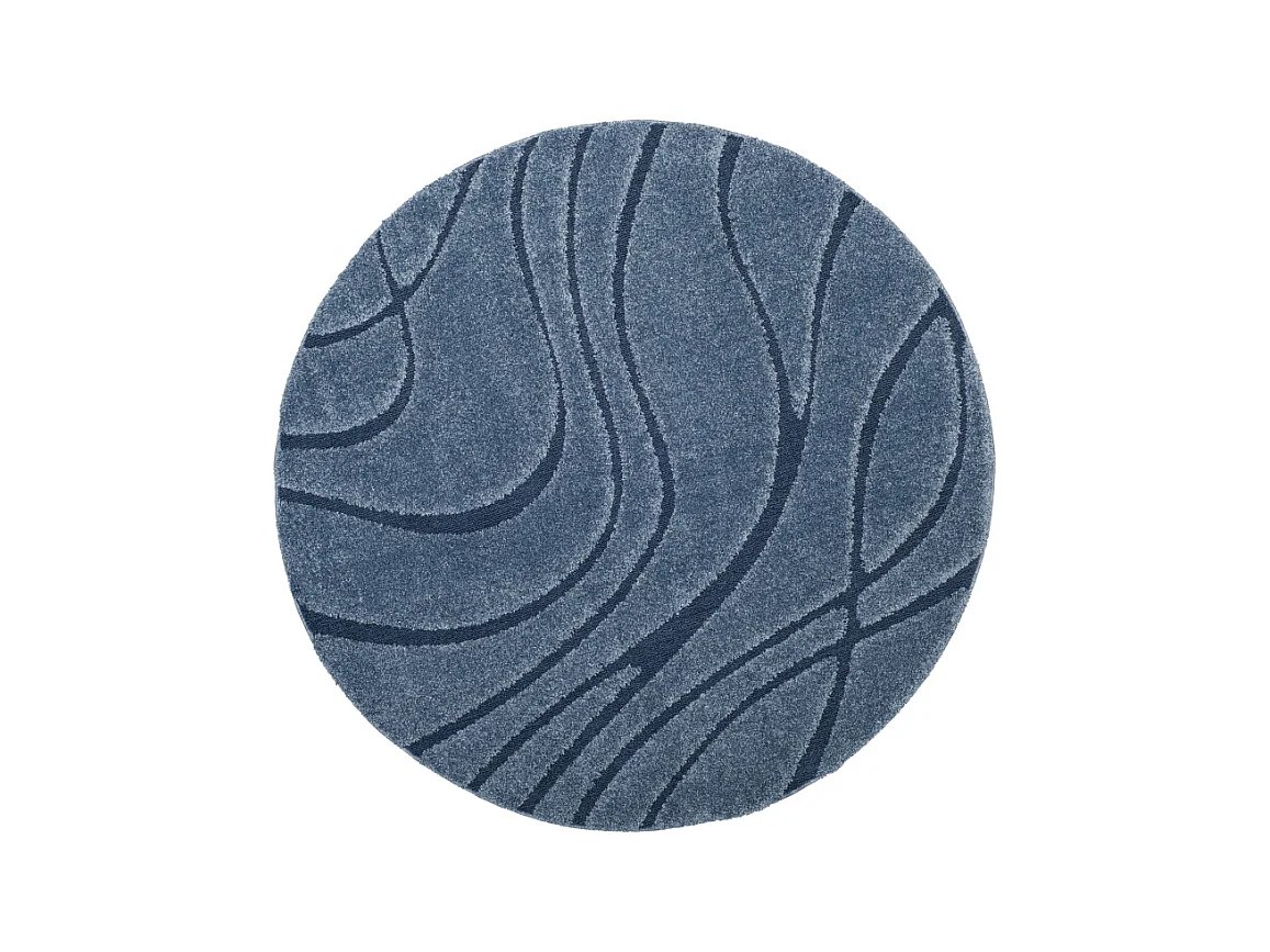 Tapis Bleu 122 X 122 cm - Naples