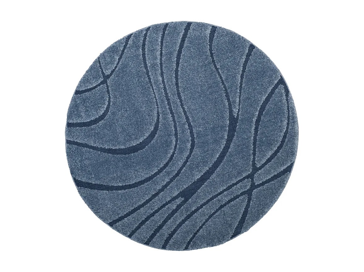 Tapis Bleu 122 X 122 cm - Naples