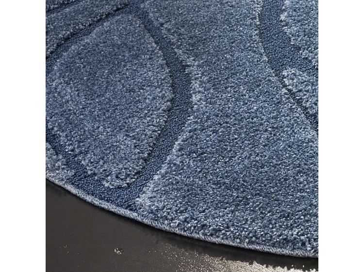 Tapis Bleu 122 X 122 cm - Naples