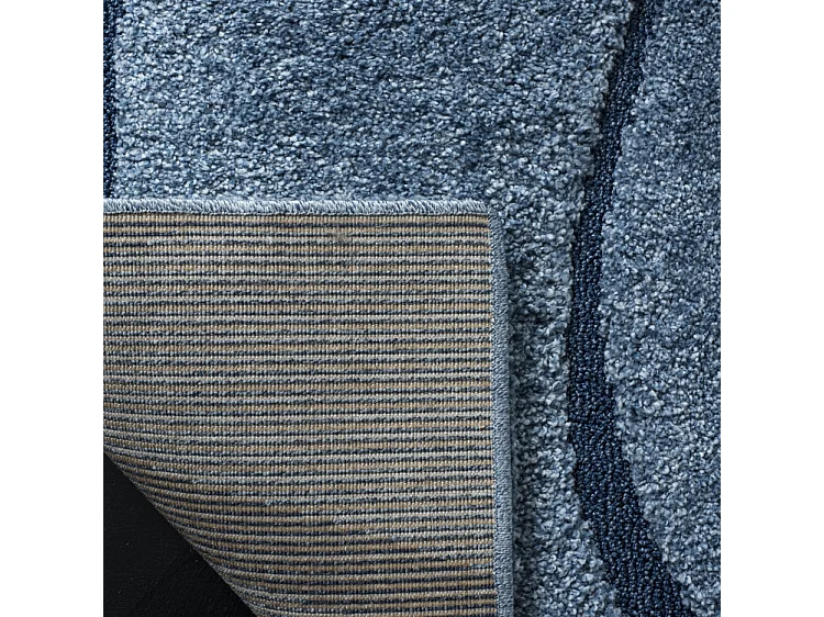 Tapis Bleu 122 X 122 cm - Naples
