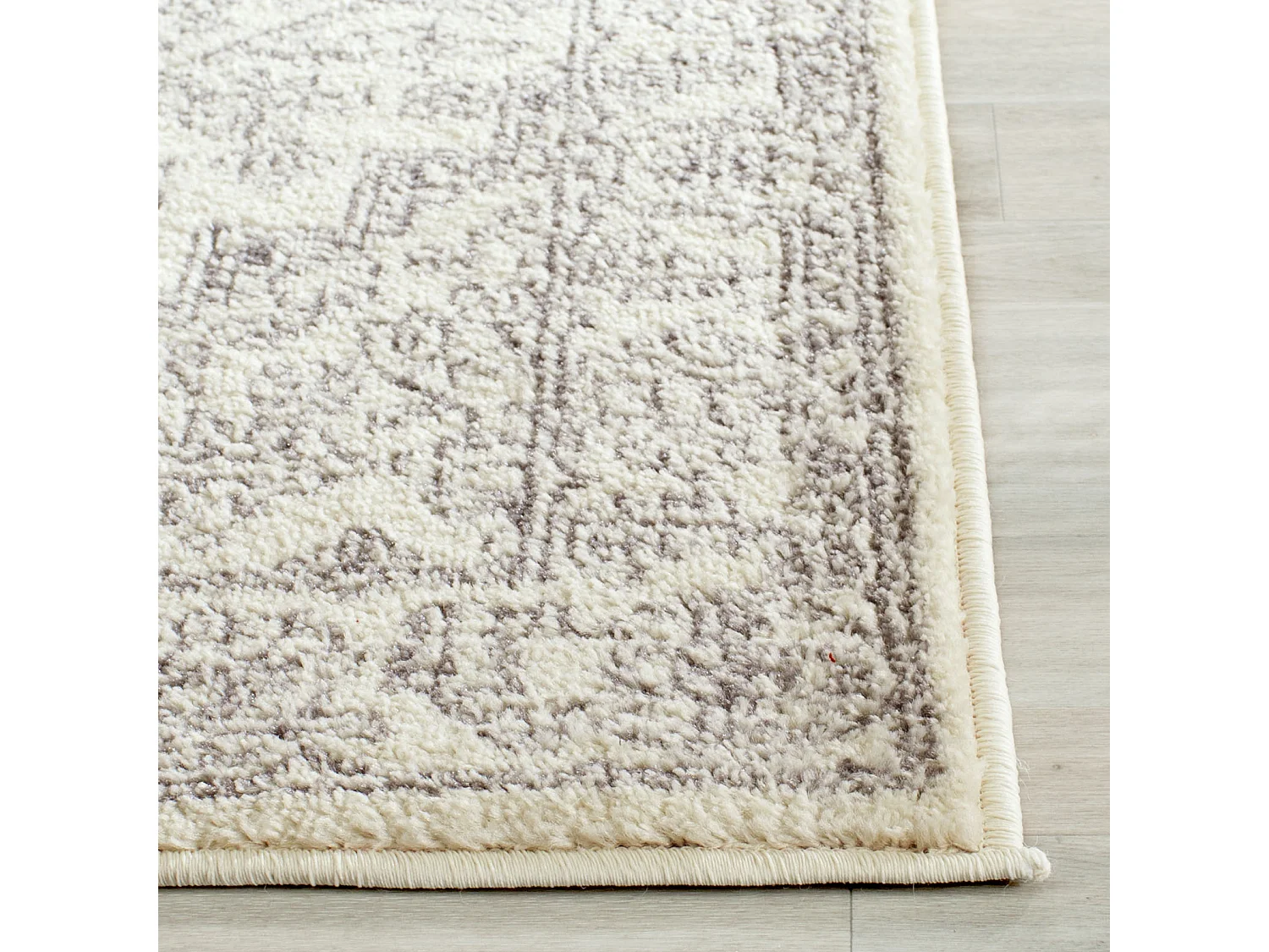 Tapis Ivoire/Argent 76 X 183 cm - Arianwen