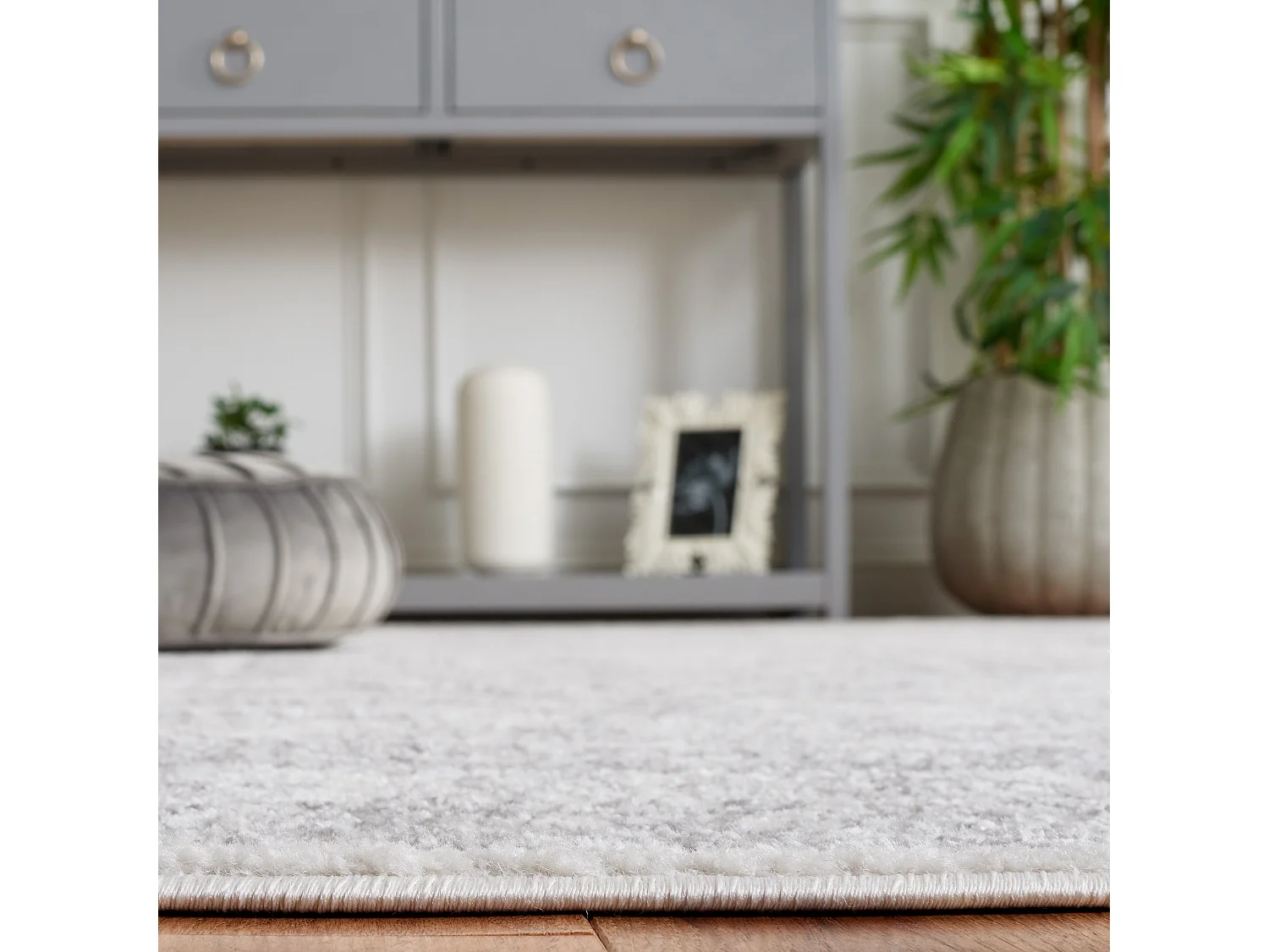 Tapis Ivoire/Argent 76 X 183 cm - Arianwen