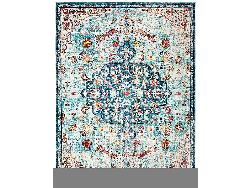Tapis Bleu marine/Bleu clair 244 X 305 cm - Maia