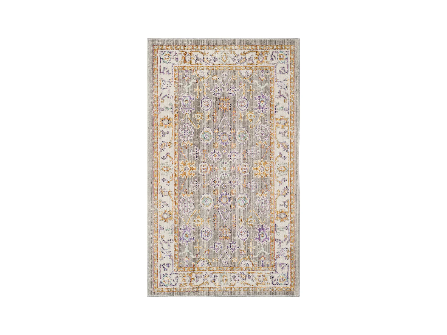 Tapis Gris/Neutre 122 X 183 cm - Keiton