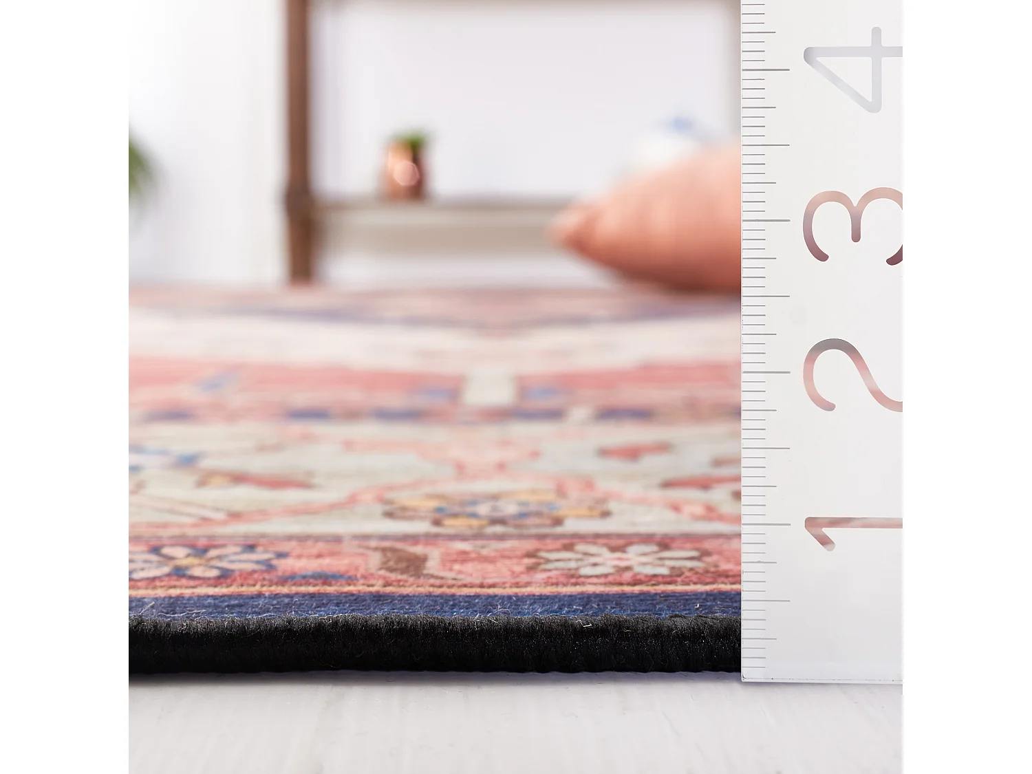 Tapis Rouille/Bleu 183 X 183 cm - Bishop