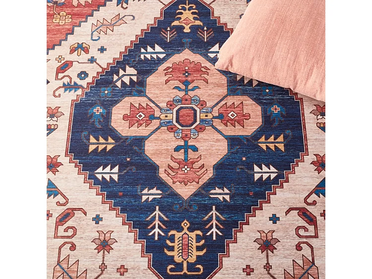 Tapis Rouille/Bleu 183 X 183 cm - Bishop