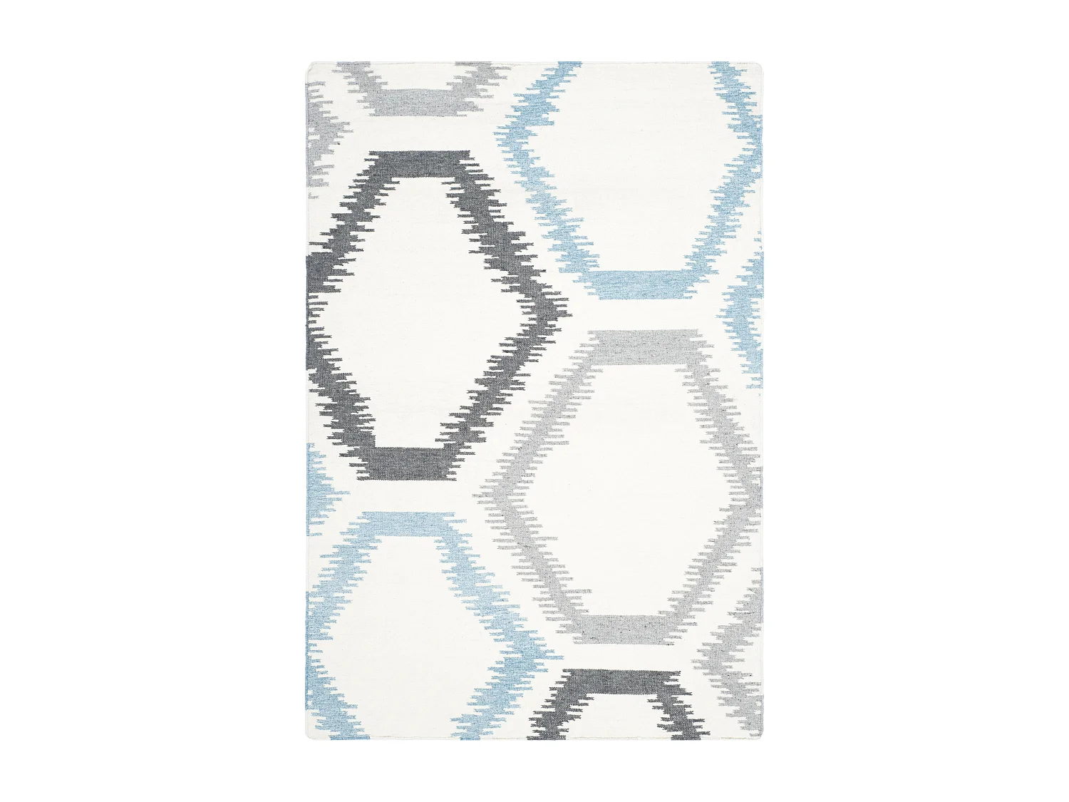 Tapis Neutre/Multicolore 122 X 183 cm - Bettina