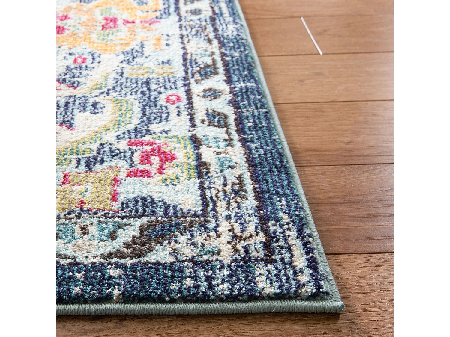 Tapis Bleu Marine/Bleu 66 X 244 cm - Milà