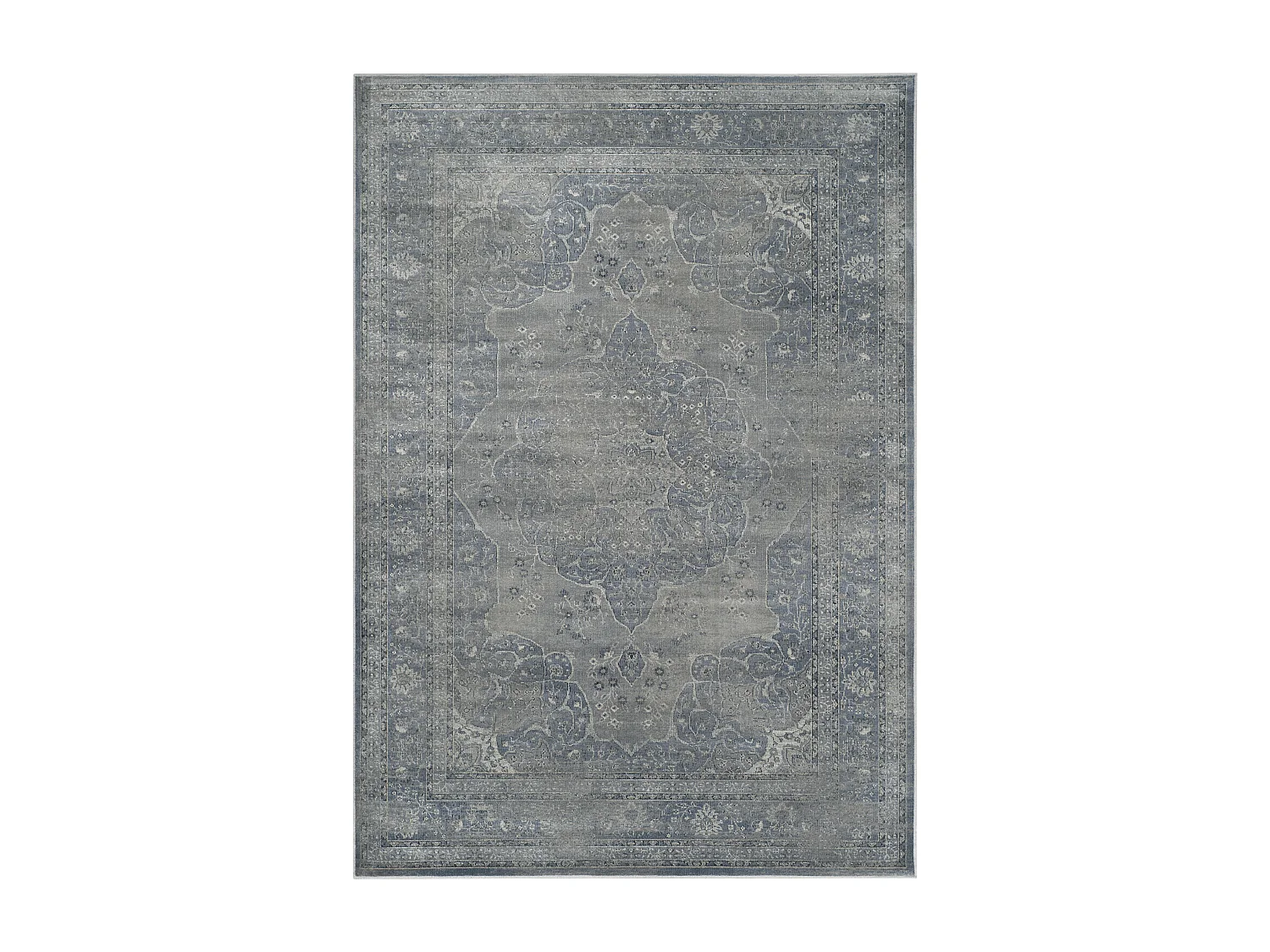 Tapis Bleu/Gris 160 X 229 cm - Chloe