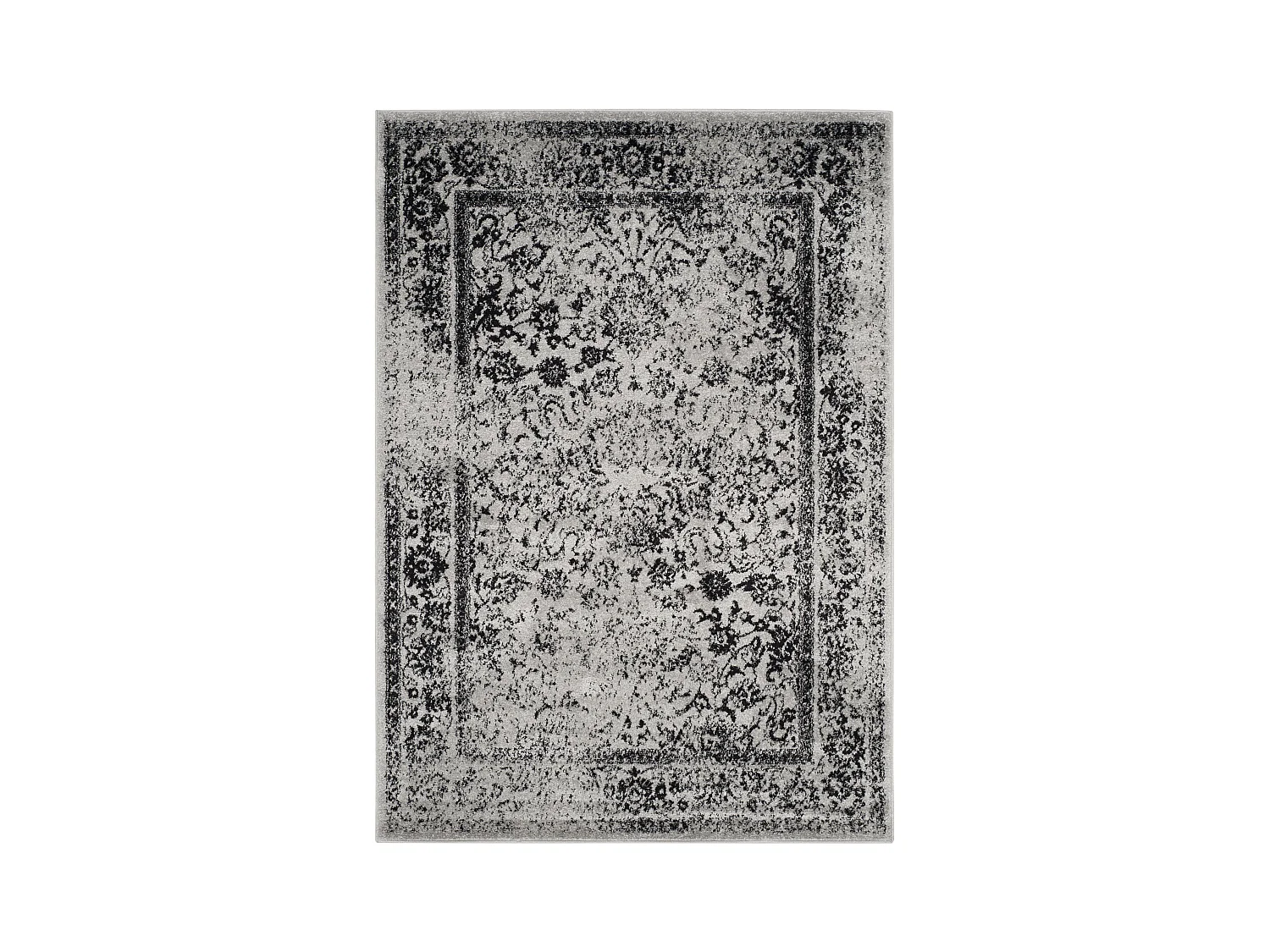 Tapis Gris/Noir 122 X 183 cm - Lucinda